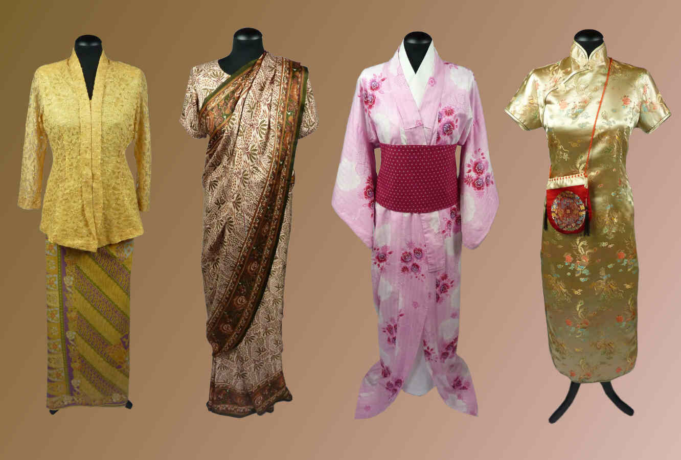 indonesië, azië, sari, sarong, kebaya, kabaja, batik, wikkelrok,japan, kimono, obi, geisha, japanse dame, spanje, spaans, spaanse jurk, flamenco, flamenco danseres